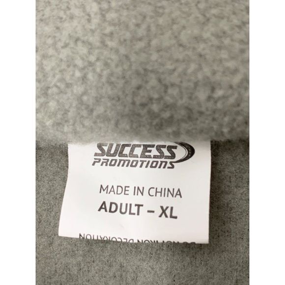 Adult  Las Vegas Aviators Fleece Vest Gray Size XL 5206 Zip - Picture 4 of 8